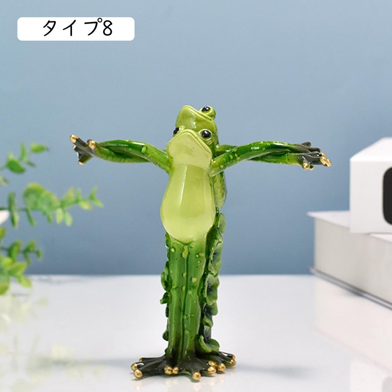 ヨガカエルフィギュア 9体セット ヨガカエルフィギュア 9体セット