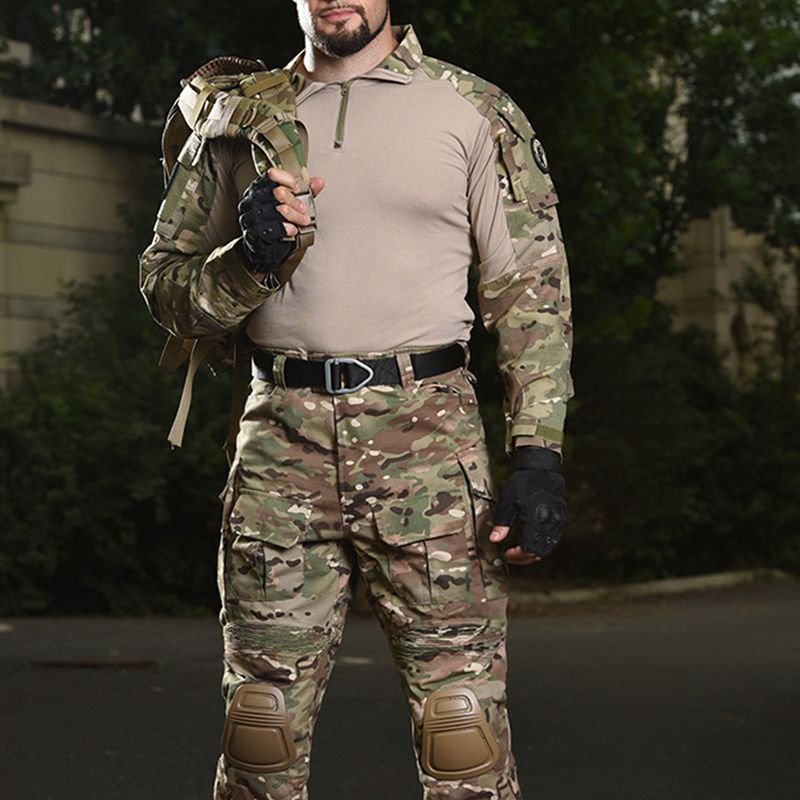 楽天市場】戦闘服 上下セット メンズ コンバットシャツ サバゲー G3