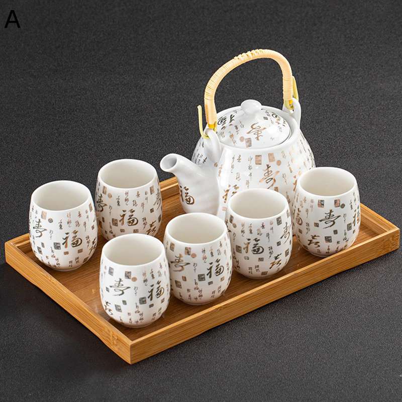 楽天市場】ティーセット 花柄 6客セット 茶器セット ティーポット 茶盤