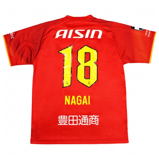 名古屋グランパス 2025 オーセンティック 18 永井謙佑選手 XL新品未