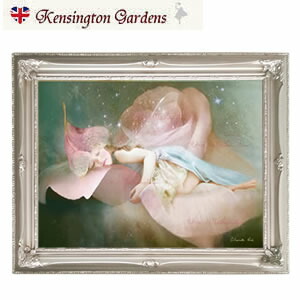 シャーロットバードの油絵調のクラシックウッドフレーム『スリーピー ヘッド 』 シャーロットバードの油絵調のクラシックウッドフレーム『スリーピー