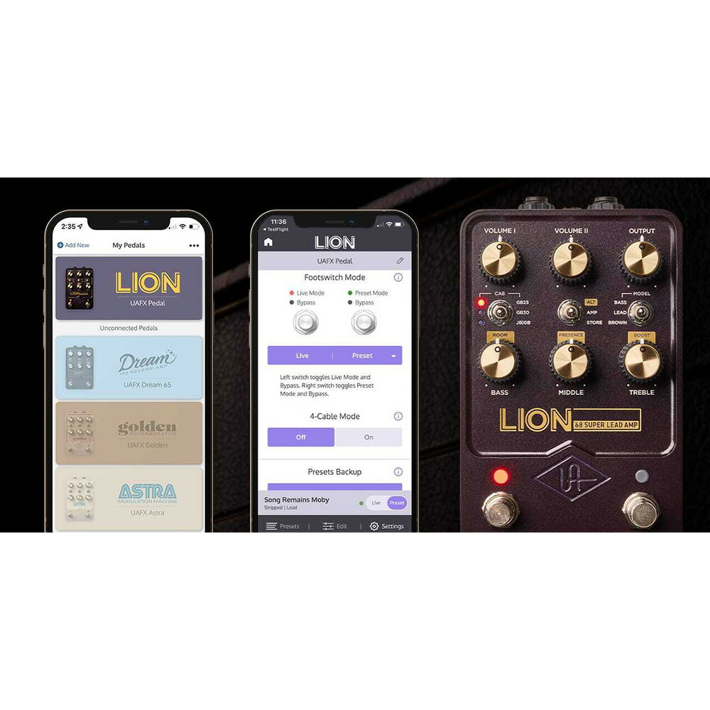 楽天市場】UNIVERSAL AUDIO UAFX Lion '68 Super Lead Amp【UAD Guitar