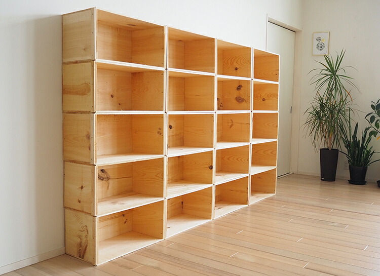 楽天市場】【2箱セット 送料無料】りんご箱 新箱 取手付き 荒仕上げ 木