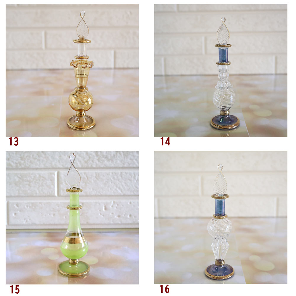 楽天市場】エジプト香水瓶 ガラス 13cm×3cm インテリア小物 置物