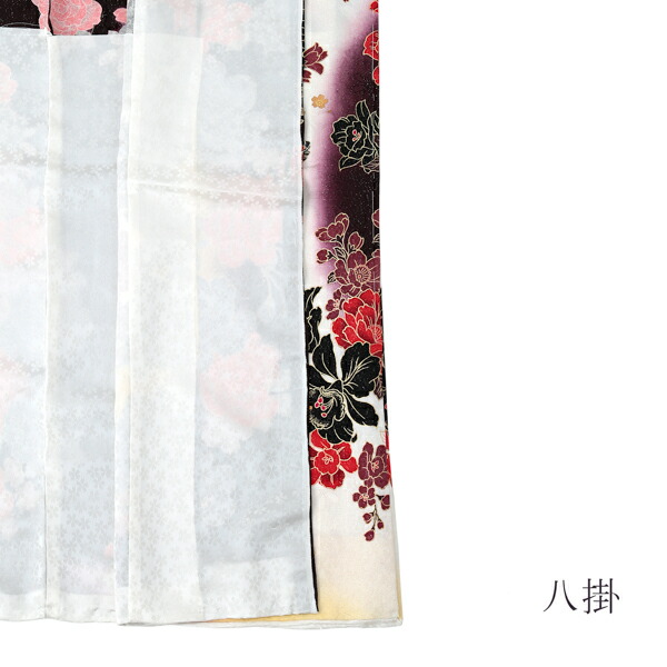 楽天市場】(卒業式応援Point10倍 2/19迄) 未仕立て 振袖 単品 「暗紫色