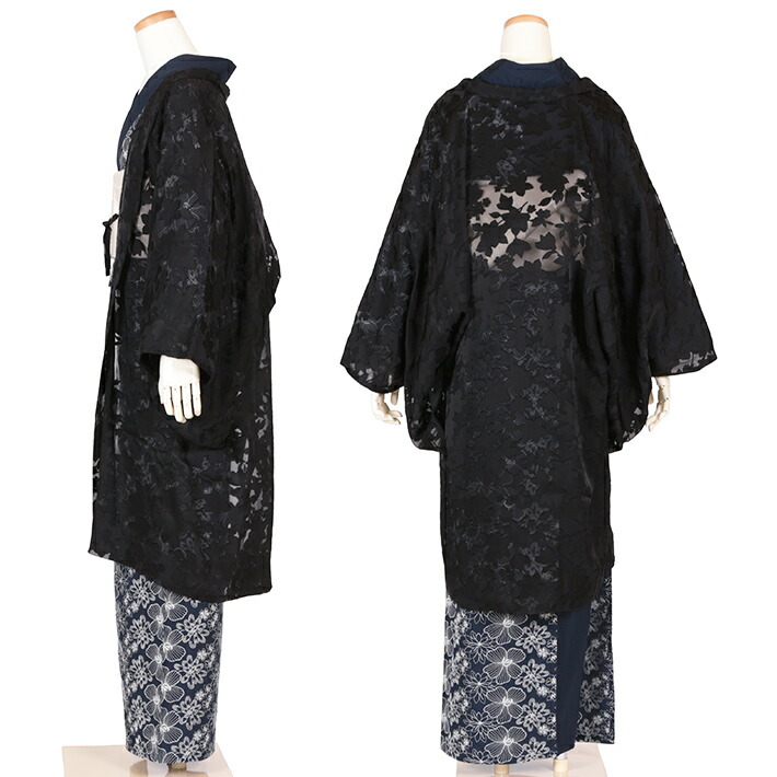 楽天市場】羽織 着物 レース オーガンジー 裄70 レディース 羽織もの