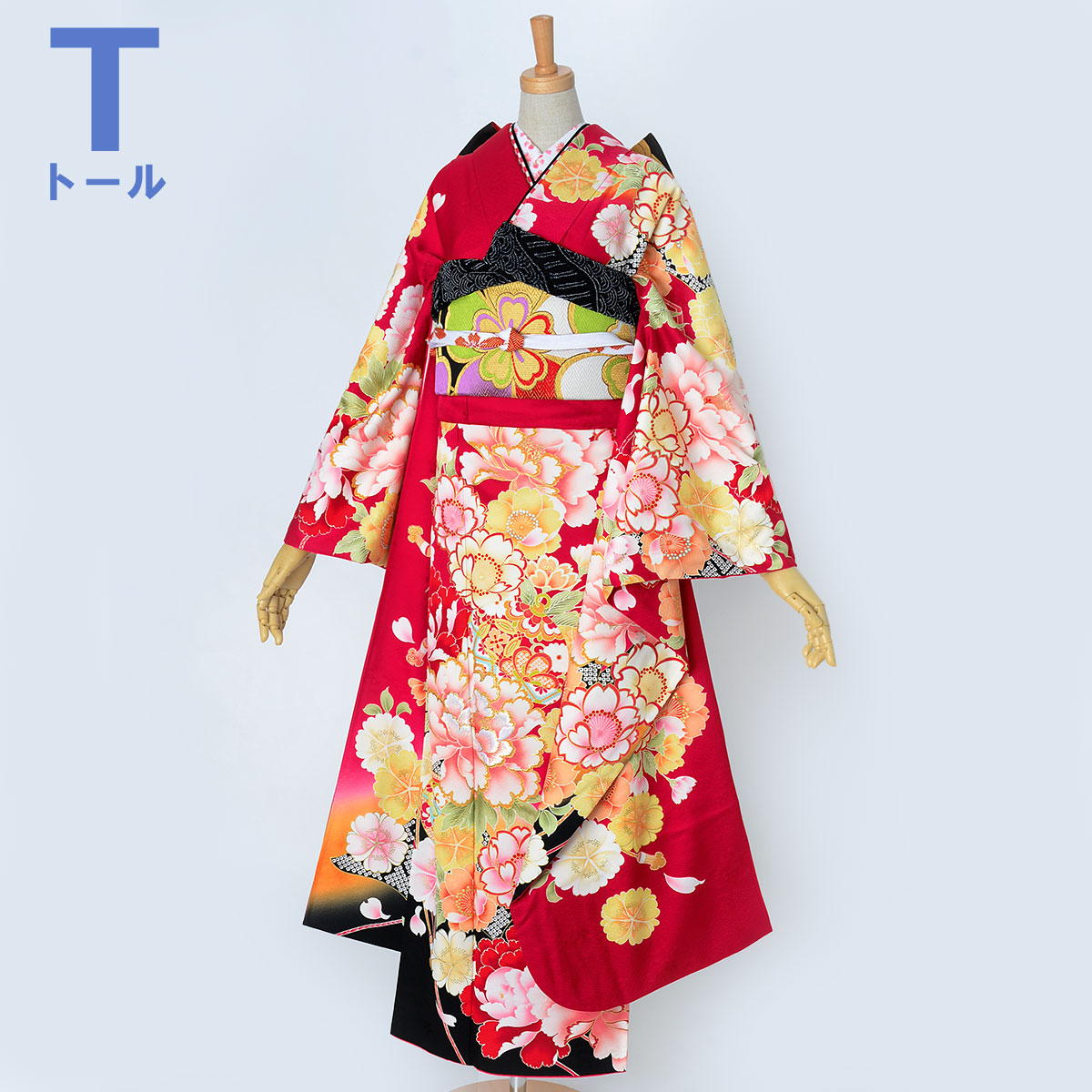 楽天市場】成人式早割クーポン10％オフ【振袖 レンタル】RS1872 正絹