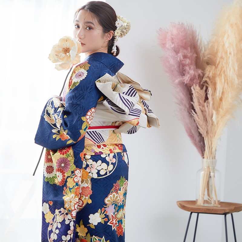 楽天市場】成人式早割クーポン10％オフ【振袖 レンタル】RS1994 正絹