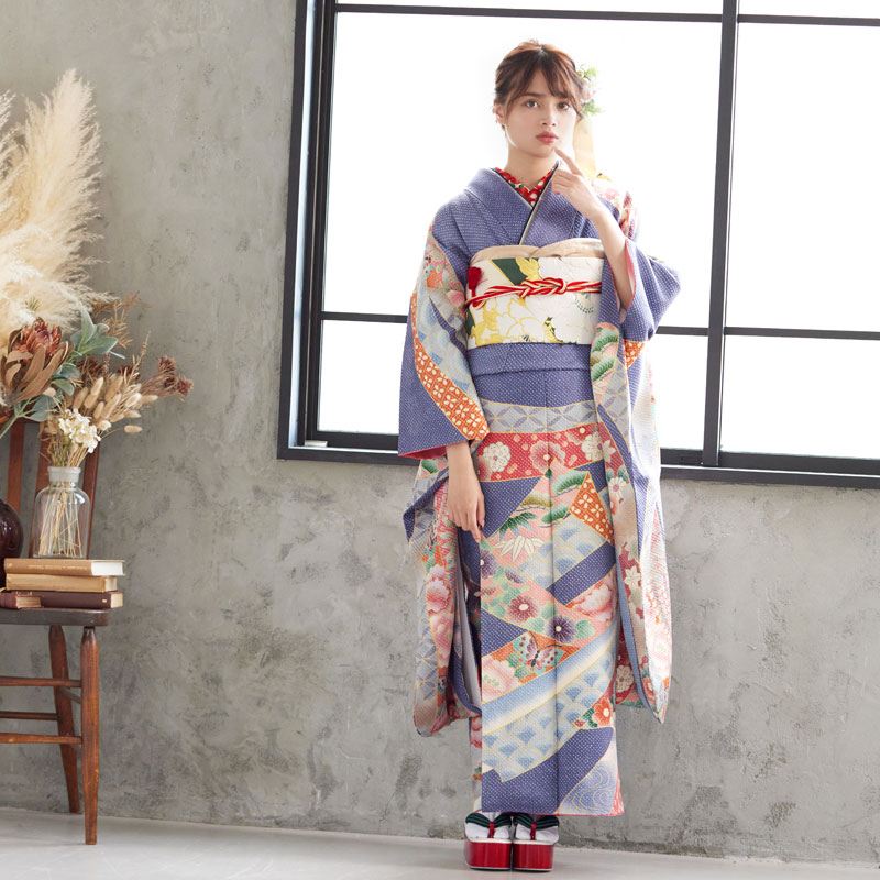 楽天市場】【成人式 振袖 レンタル】RS154 正絹 きぬたや総絞り京友禅