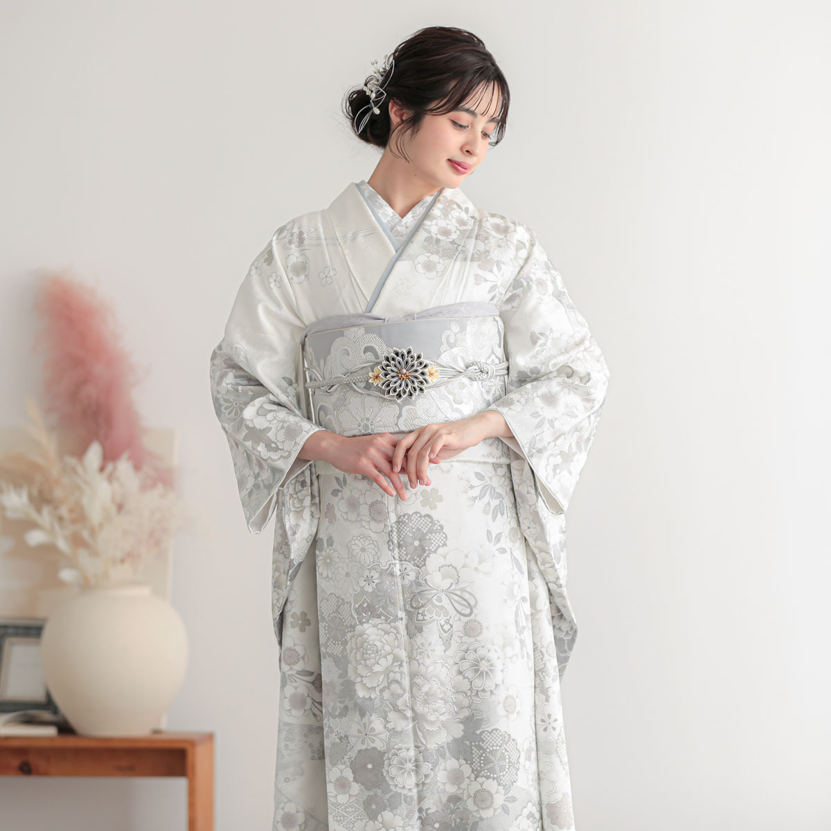 楽天市場】成人式早割クーポン10％オフ【振袖 レンタル】RS2135 正絹