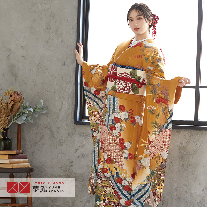 振袖振り袖正絹金彩