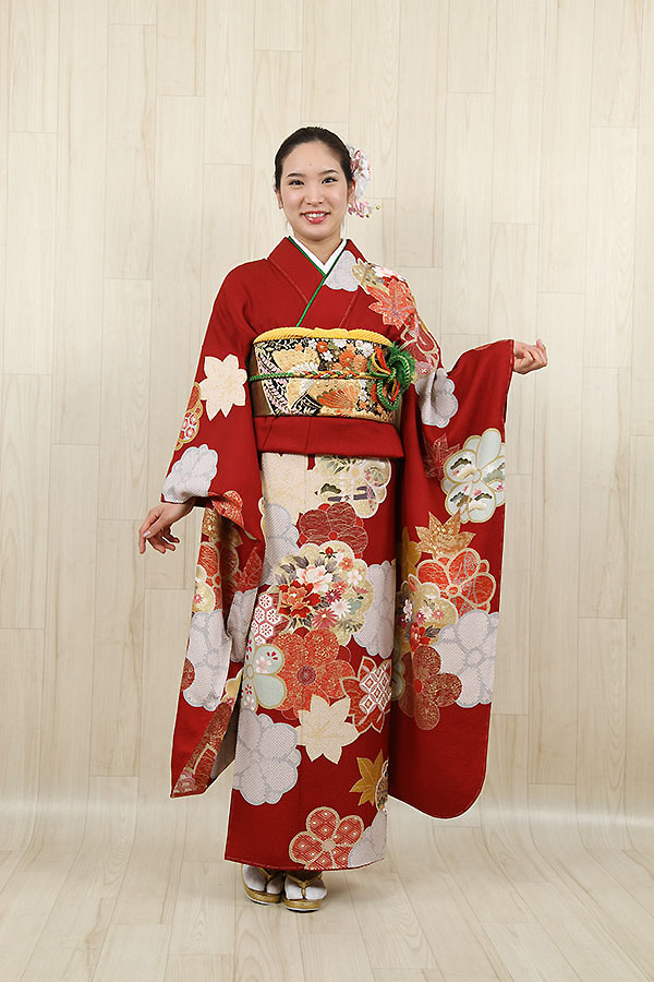 振袖フルセット✨赤✨成人式✨二十歳の集い✨ 【公式