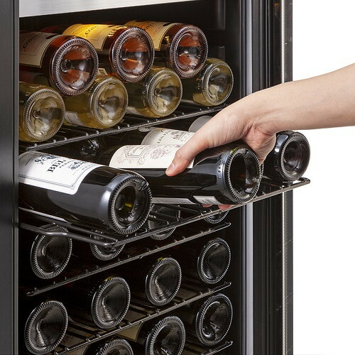 楽天市場】フォルスタージャパン FJH-201GS(BK) ワインセラー 84本収納