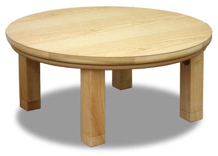 楽天市場】こたつ 家具調こたつ コタツ コローレ 円形 丸型 100cm丸