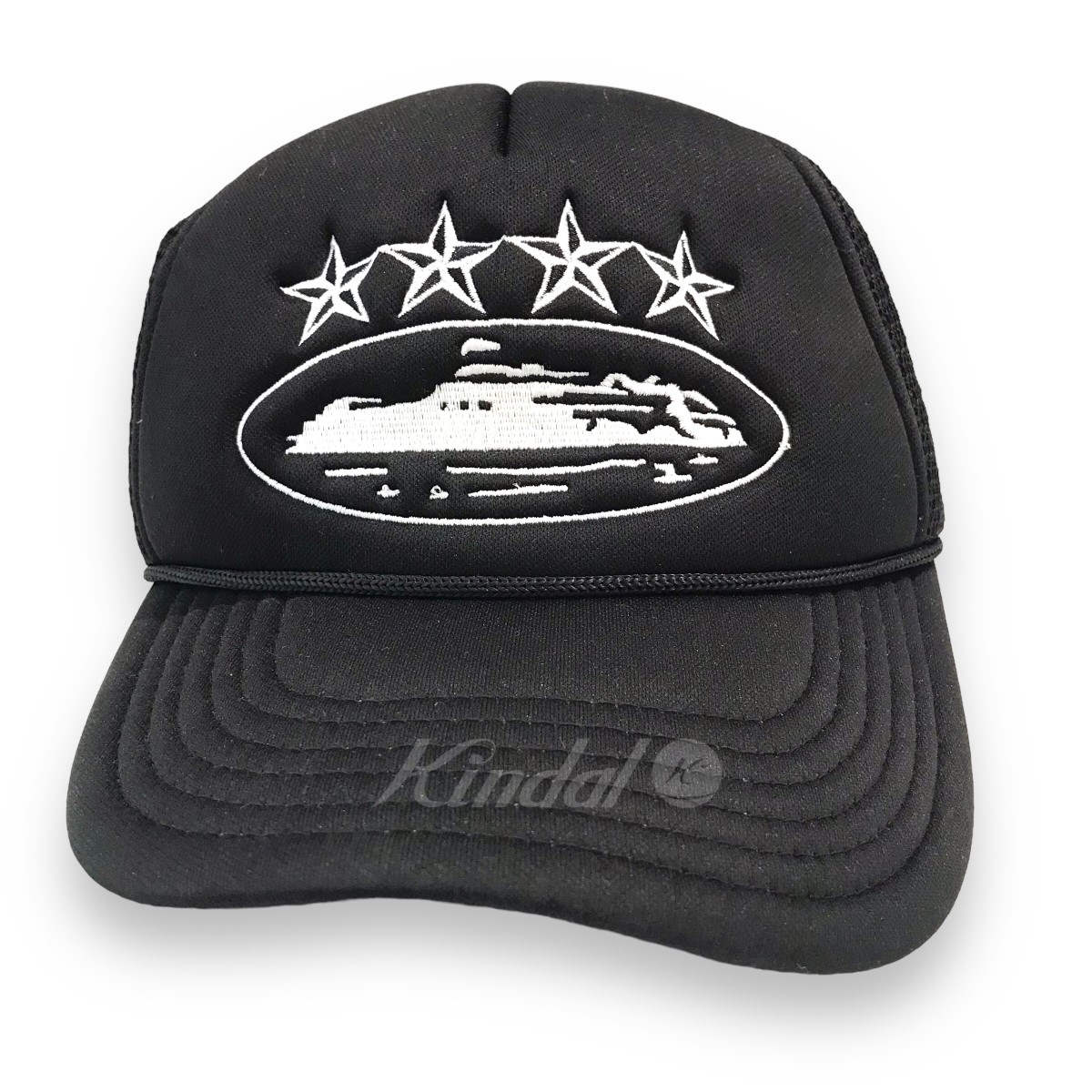 Corteiz cap black メッシュキャップ ブラック