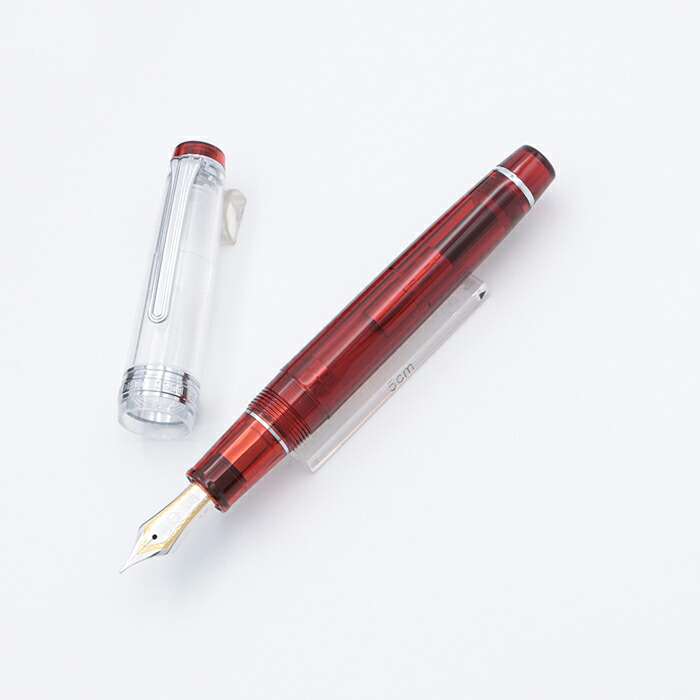 セーラー 万年筆 カクテルシリーズ ピカデリーナイト スケルトン 限定