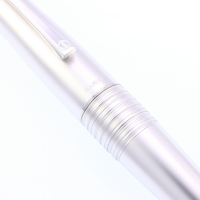 レア Namiki bamboo 万年筆 マットシルバー 中字 ナミキ バンブー