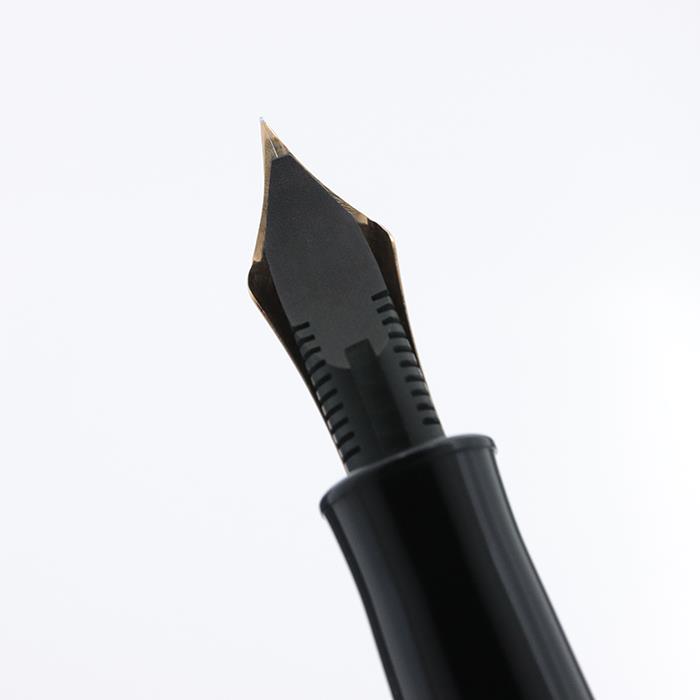 楽天市場】PLATINUM プラチナ 万年筆 #3776 ブラック 超極細字 (旧型