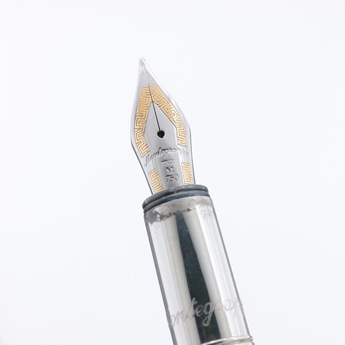 Montegrappaモンテグラッパ万年筆スターリングシルバーイタリア名門