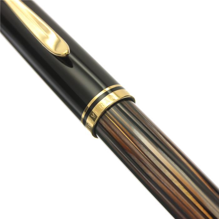 楽天市場】Pelikan ペリカン ローラーボール スーベレーン R400 茶縞