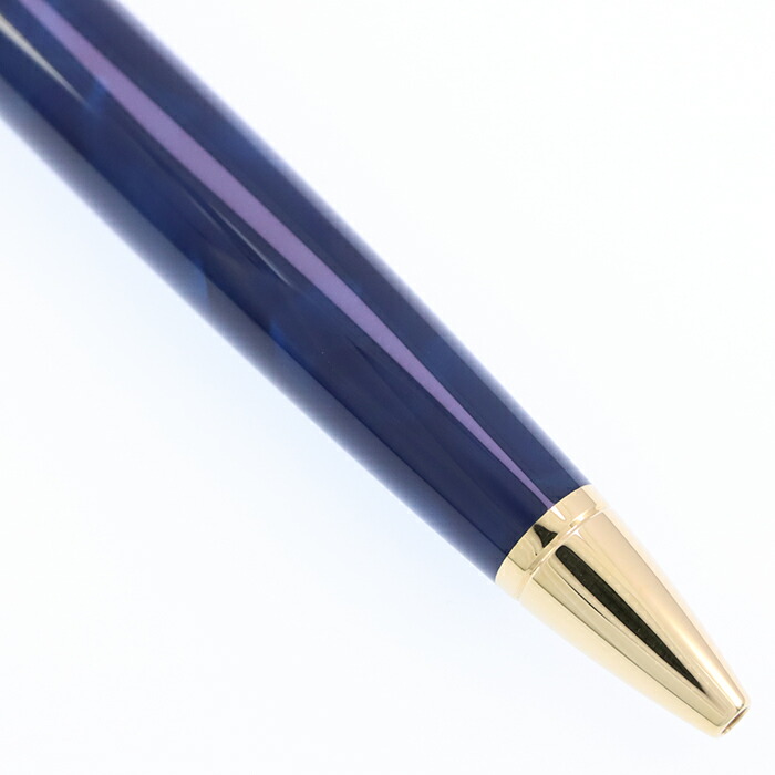 デュポン ラインD アトリエ ブルーナチュラルラッカー ボールペン