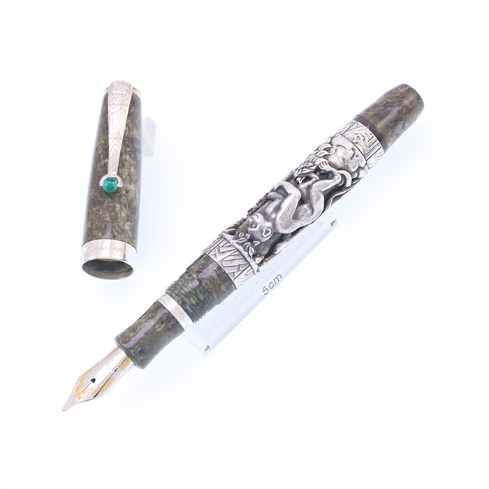 楽天市場】モンテグラッパ 万年筆 シルバーの通販