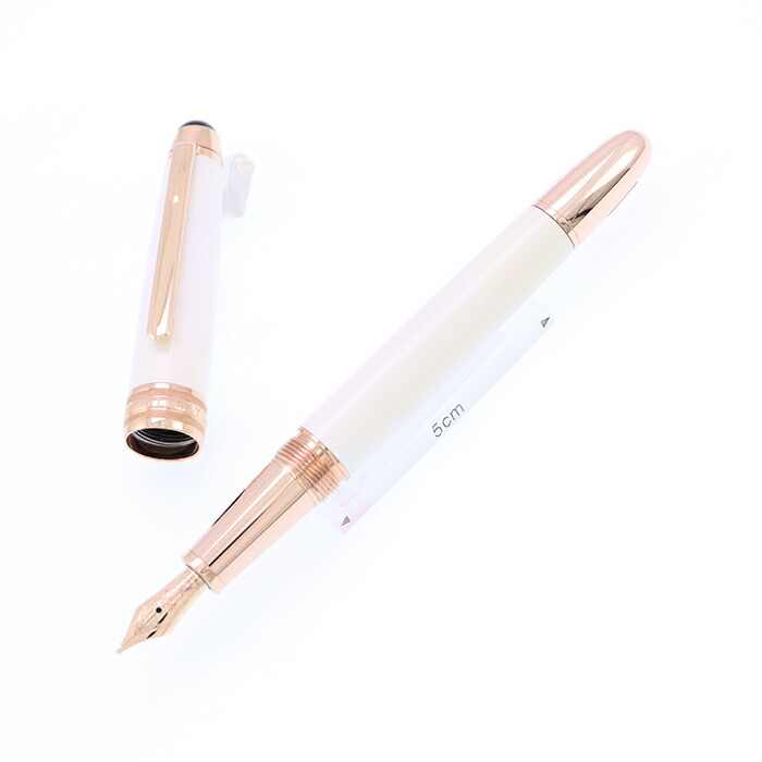 モンブラン マイスターシュテュック ホワイトソリテール レッド