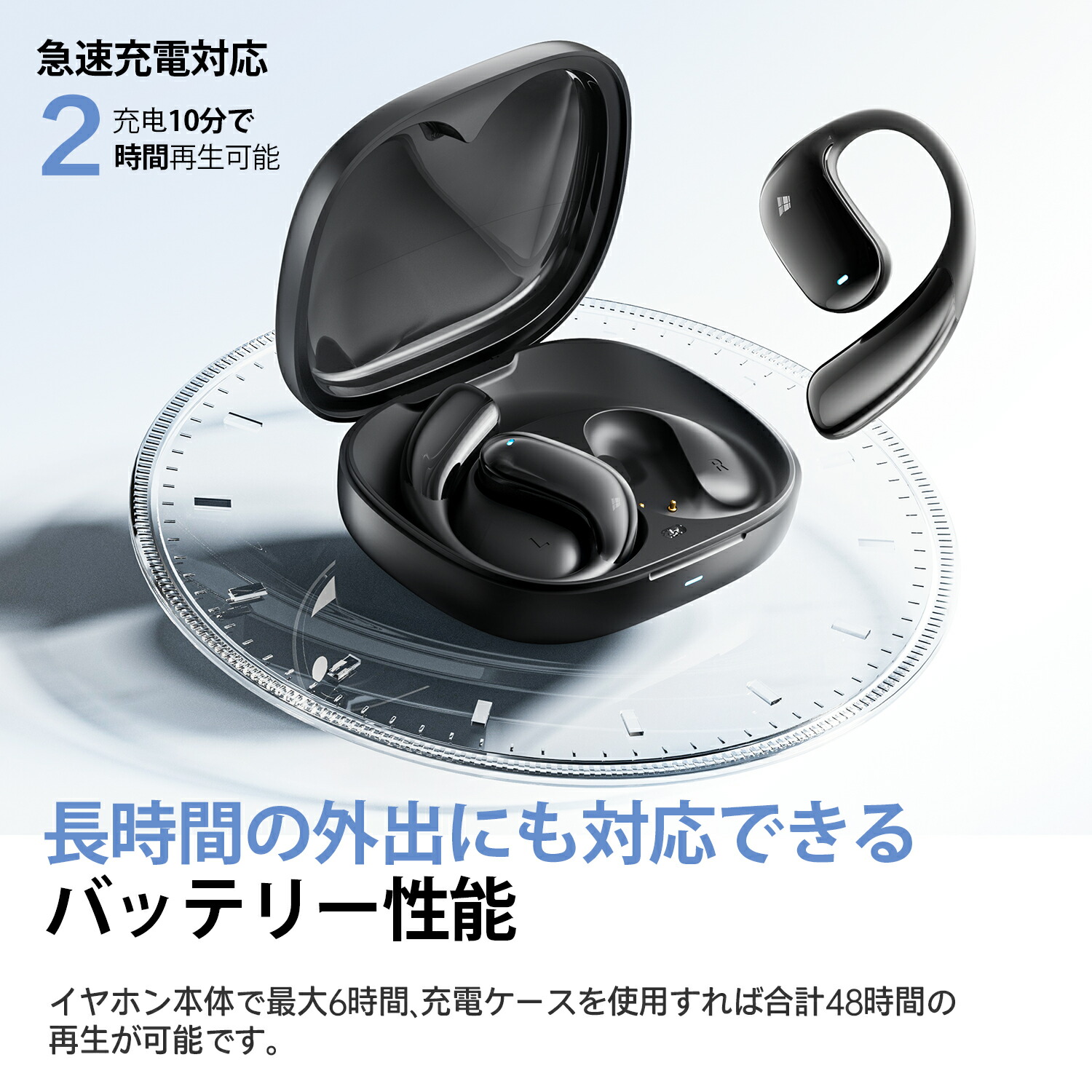 楽天市場】【15%OFF+P5倍】ワイヤレスイヤホン Bluetooth 5.4 オープン
