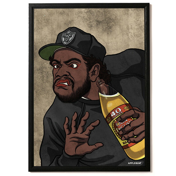 アップルバム Tha D.O.G.G. 浮世絵 A1 Poster ポスター