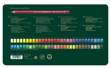 楽天市場】ファーバーカステル ポリクロモス色鉛筆 60色セット 缶