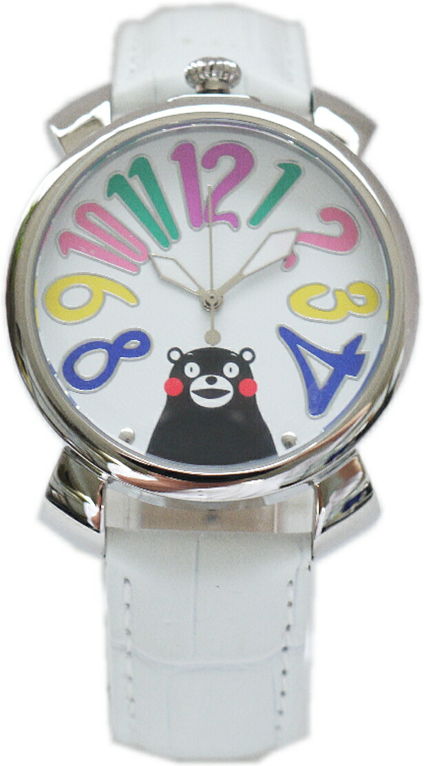 楽天市場】くまもんの腕時計が、ガガミラノ風モデルになって登場