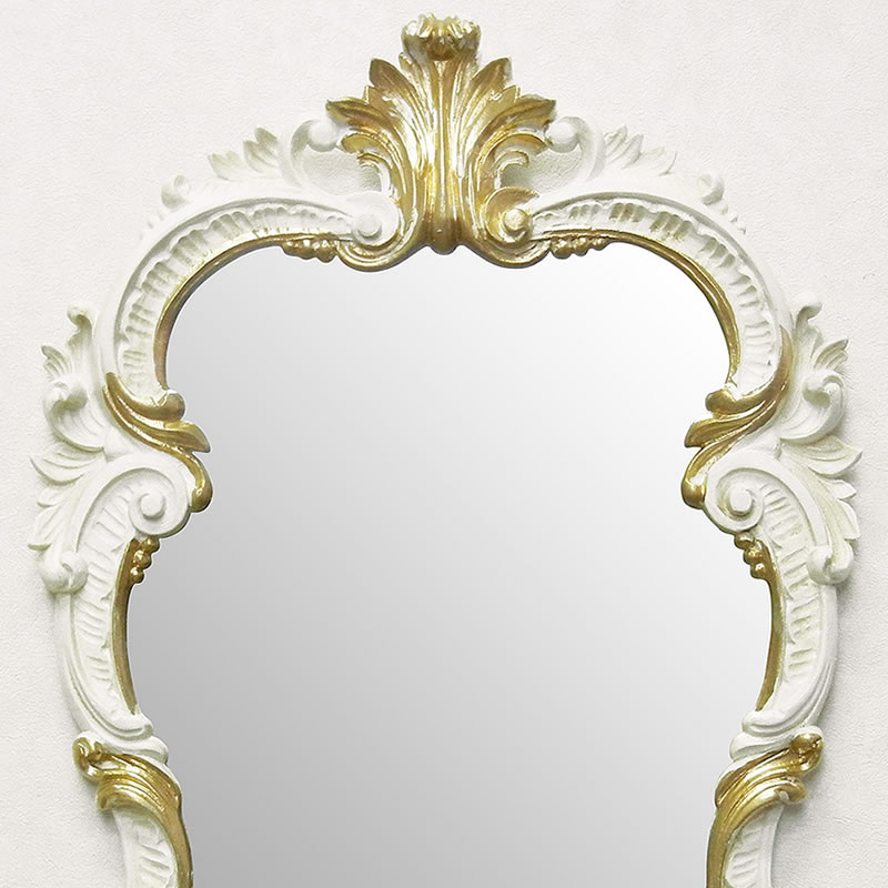 アンティーク ミラー 90年前 希少 オーバル型 大型鏡 壁掛け鏡