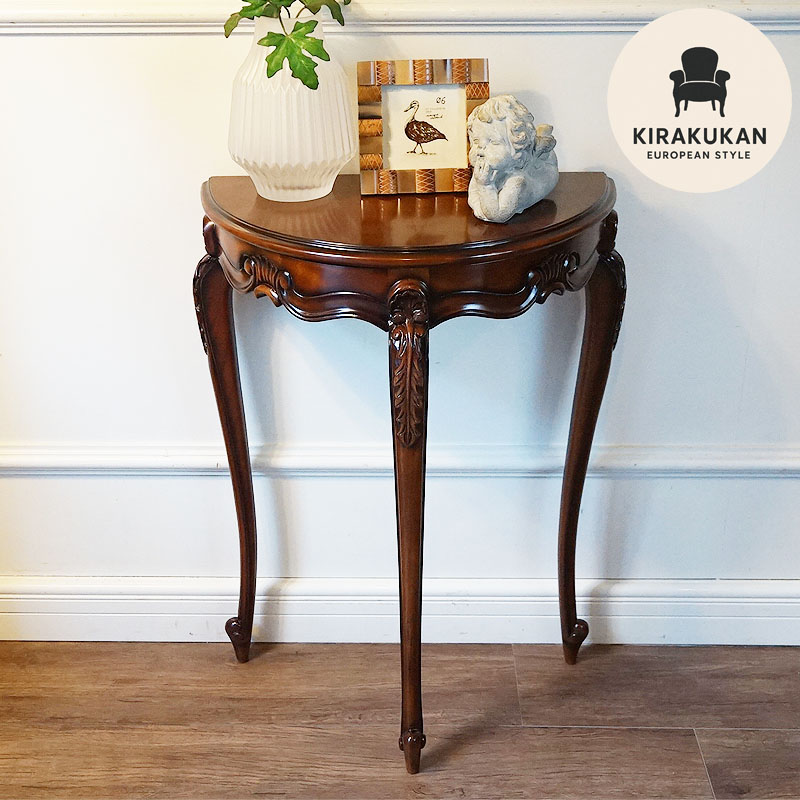 希少レア旧イマン ダイアナローズアンティーク木製テーブル