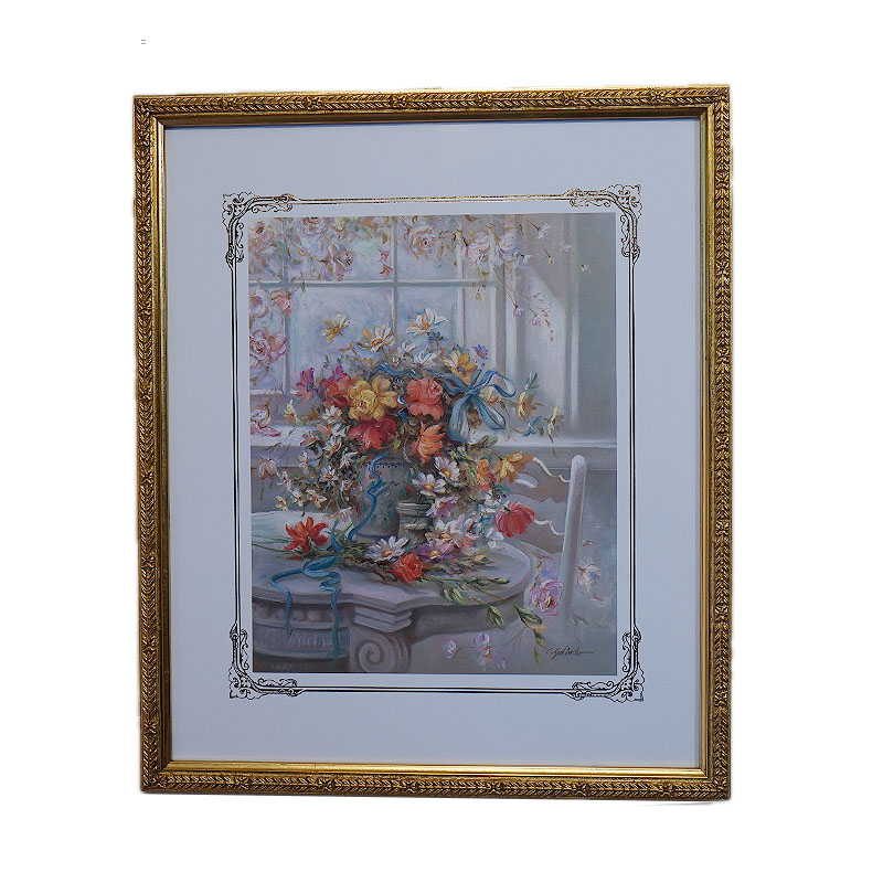 楽天市場】絵画 インテリア 額入り イタリア製 フラワー プランター