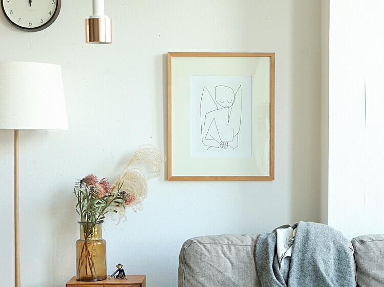 楽天市場】アートポスター Paul Klee (パウル・クレー) 忘れっぽい天使