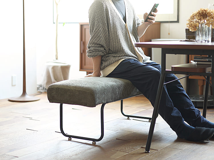 november オリーブ コーデュロイ ベンチ ダイニング 【公式通販】