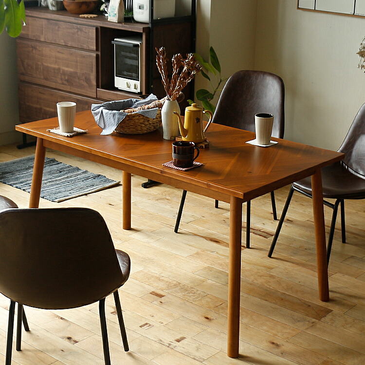 ブラウン木製長方形テーブル 購入 木製長方形テーブル ブラウン 斜め脚