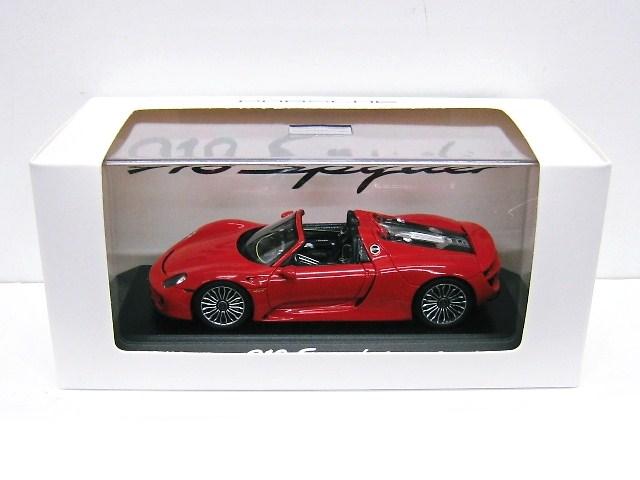 楽天市場】PORSCHE特注 1/43 ポルシェ 918 スパイダー Spyder （レッド