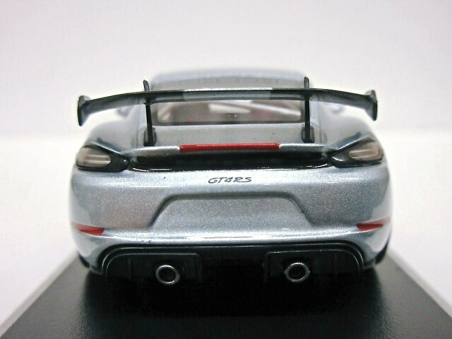 楽天市場】PORSCHE特注 1/43 ポルシェ 718 ケイマン GT4 RS (シルバー