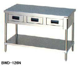 マルゼン 業務用ステンレス作業台 BWG-076N H650×W750×D600