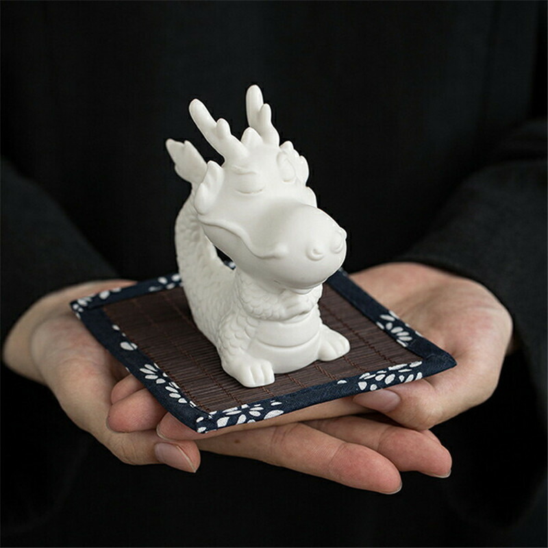 楽天市場】置きもの 玄関 ドラゴン 竜 龍 可愛い 龍の置物 陶 オシャレ