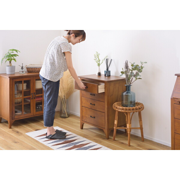 楽天市場】ティンバー ミニチェスト PM-316 定番 人気 シリーズ 天然木