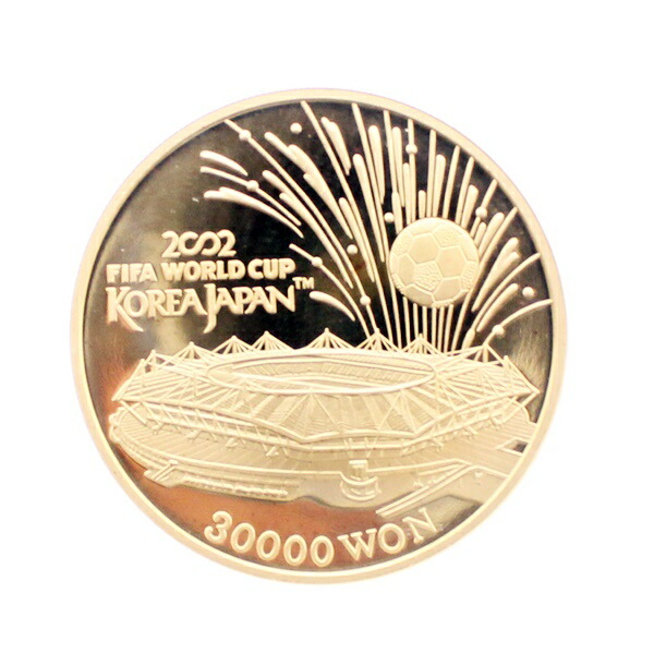 楽天市場】【中古・美品】2002 FIFA ワールドカップ Gold 99.9