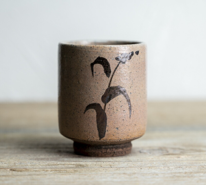 京唐津 ぐい呑み 盃 幕末〜明治 絵唐津 古美術 古道具 アンティーク 京唐津