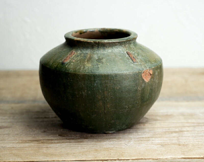 中国，骨董，彩陶，纪元前，陶器の丸型壺 中国，骨董，彩陶，纪元前，陶器