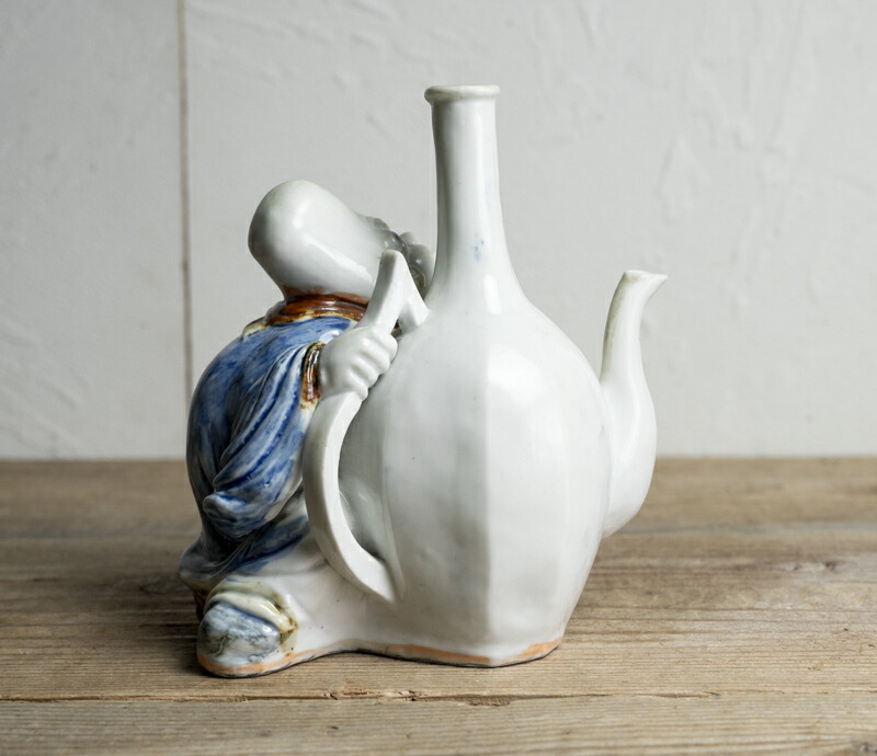 楽天市場】骨董○平戸焼寿老人水注○ | 江戸時代-19世紀頃 | 磁器 | 酒