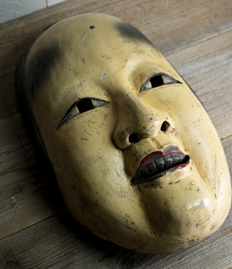 能面 |小面、お面 、女面 |古民藝【古美術】【骨董】