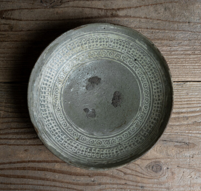 楽天市場】骨董○李朝三島暦手鉢○口縁にニュウあり | 李朝初期-15世紀