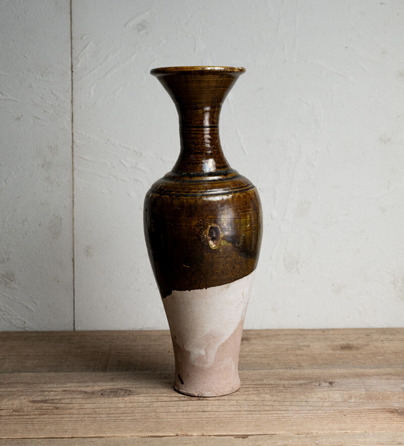 唐物 哥窯 瓶 明時代 中国美術 古玩 SN91 唐物 哥窯 瓶 明時代 中国