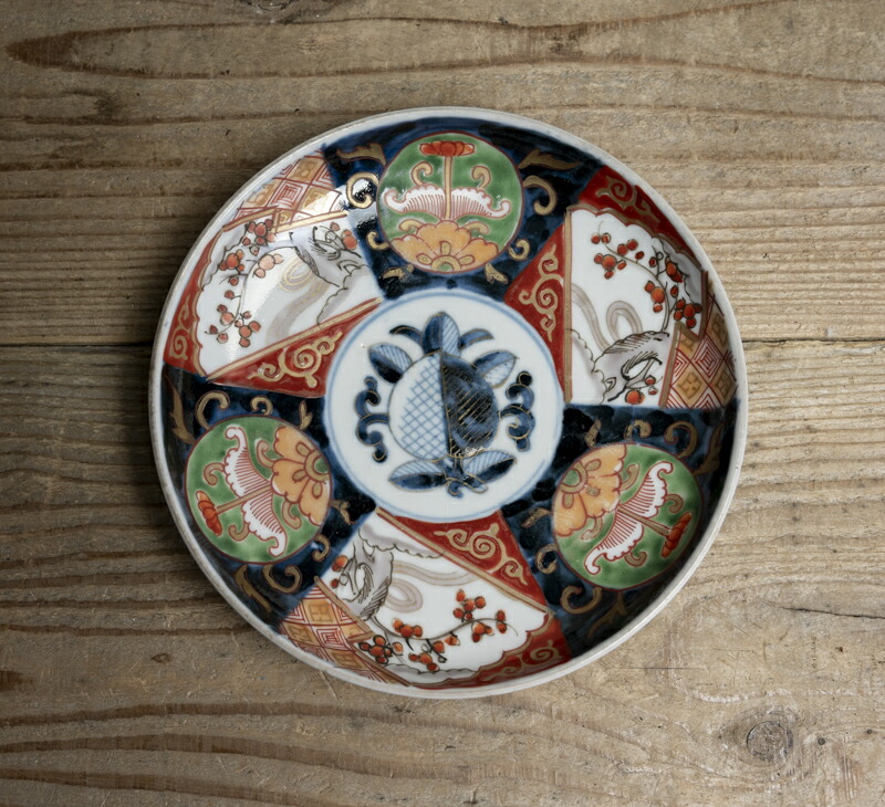 楽天市場】骨董○古伊万里染錦桃文皿○ | 江戸後期-19世紀頃 | 磁器